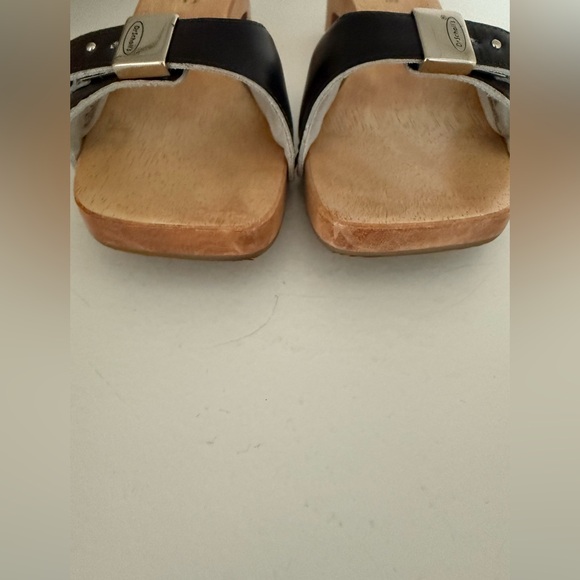 Dr Scholl’s Leather clog sandal - Size 7 - Picture 3 of 6